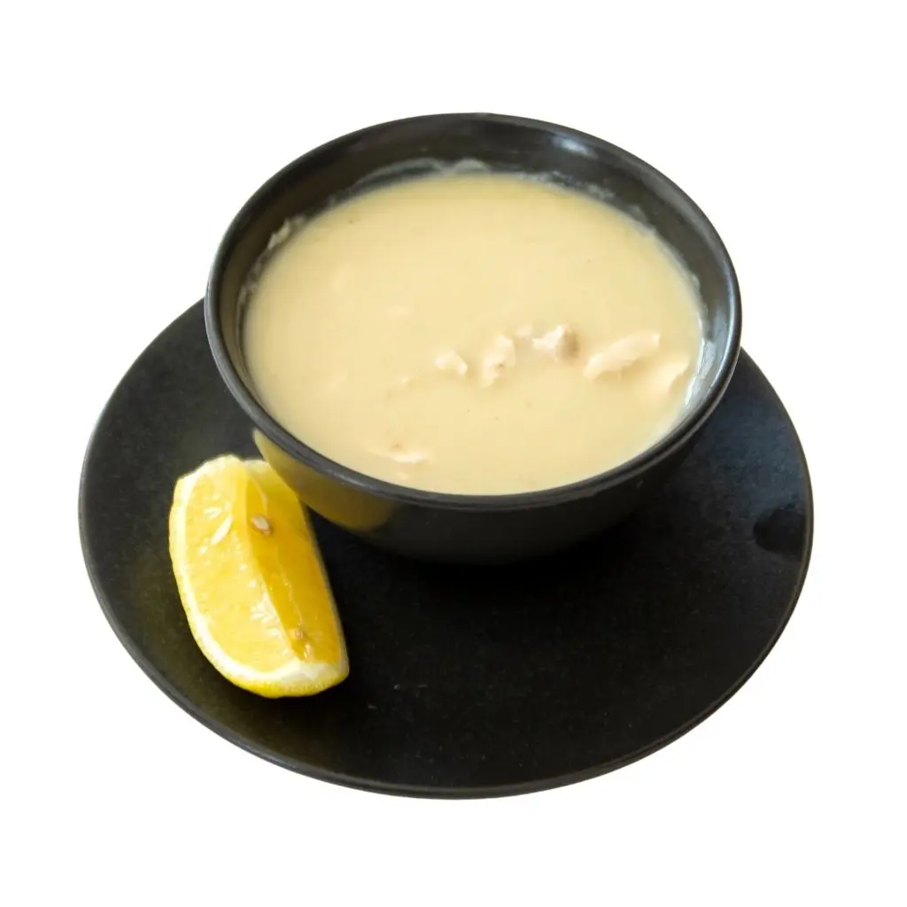 شوربة دجاج بالكريمة
